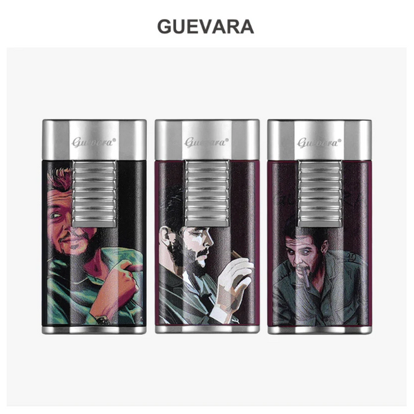 2025 Guevara Cigar Lighter Single Jet Torch with Bullet cutter
