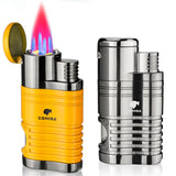 Cohiba 4 Jet Torch Cigar Lighter - Refillable w/ Punch and Fuel window