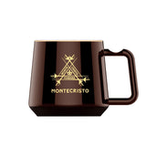 Limited Edition COHIBA - MONTECRISTO Ceramic Coffee mug with Cigar Holder
