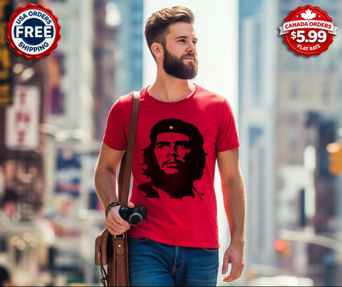 Classic Che Guevara T shirt - Red