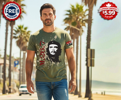 Che Guevara T shirt - 26th of July Movement Armband