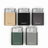 2024 Guevara Cigar Lighter Modern Triple 3 Jet Blue Flame Torch Lighter with Gift Box - 5 Colors.