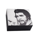 Che Guevara Humidor – 30-50 Cigar storage – Spanish Cedar – w/Hygrometer and Humidifier