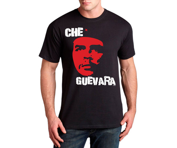 Che Guevara modern classic short sleeve black T-shirt