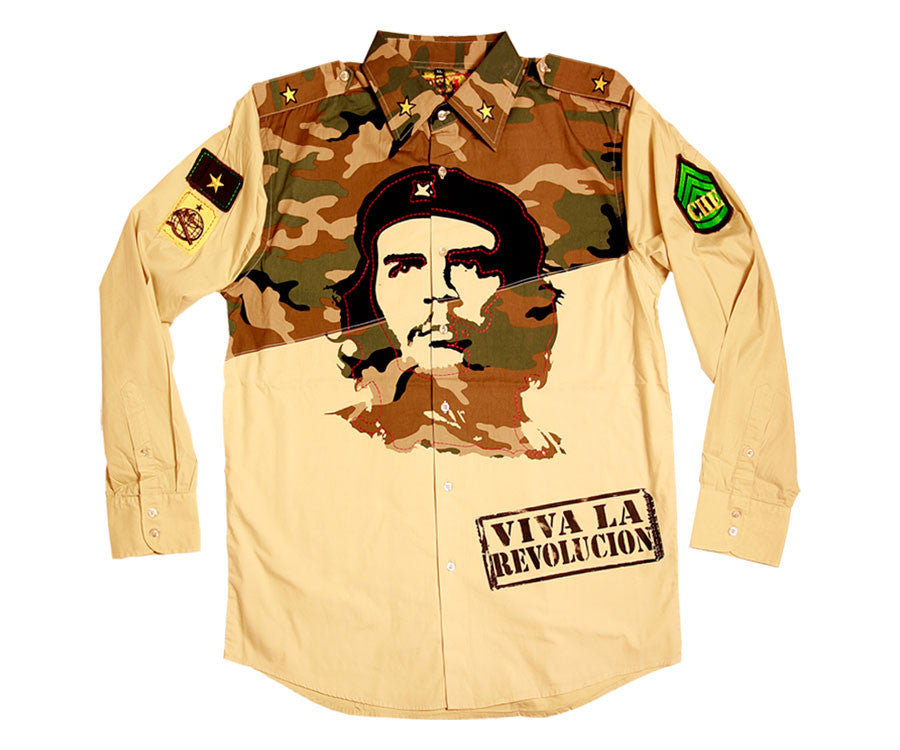 Shirt Jacket Military Army Che Guevara Begetex 1979 ABL Size 37 N6583