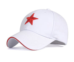 Casquette Snapback Enfant Cuba Vintage Blanche Avec Étoile Rouge - Kid Cap Réglable
