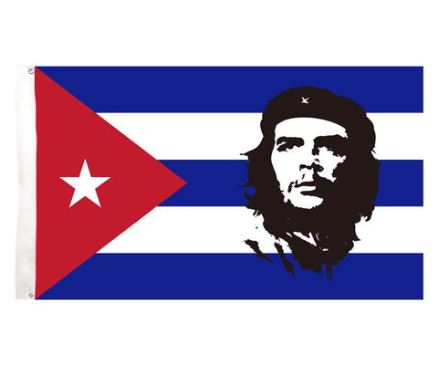 Che Textile Cuban Flag / Poster 5' x 3'