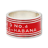 Cigar Ring - Montecristo - Partagas - Trinidad - 925 Sterling Silver