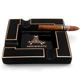 Large Montecristo Partagas Punch ceramic Habanos cigar ashtray