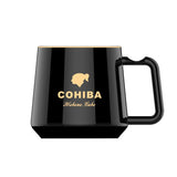 Limited Edition COHIBA - MONTECRISTO Ceramic Coffee mug with Cigar Holder