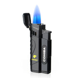 Cohiba Cigar 4 Torch Lighter Jet Flame - Refillable w/ Punch and Fuel window