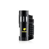 Cohiba Cigar 4 Torch Lighter Jet Flame - Refillable w/ Punch and Fuel window