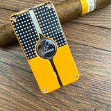 Cohiba 210g Windproof Cigar 3 Torch Jet Flame Refillable Lighter w/ Punch, Fuel Window & Gift Box- Free Shipping