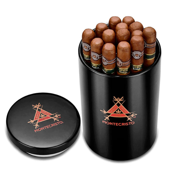MONTECRISTO Ceramic Cigar Jar - Humidor - Limited Edition